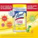 Lysol Disinfectant Wipes - Lemon and Lime Blossom, 80 Count - Antibacterial Cleaning for Multi-Surface, Disinfecting and Cleaning - Buy Online on GoSupps.com