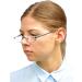 Shop Mini Half Round Metal Reading Glasses - 2.5 Diopters Stainless Steel Spring Hinge for Men & Women | International Shipping Available - Buy Online on GoSupps.com