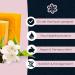 Natural Vegan Jasmine Soap Bar - Solid Shower Gel & Shampoo for All Skin Types - Panu 110g - Buy Online on GoSupps.com