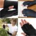 Isotoner Arthritis Compression Gloves for Men & Women | Joint Support & Pain Relief | Open Finger Design | Black - Medium | 1 Pair - Buy Online on GoSupps.com