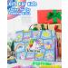 Unicorn Art Case Set for Girls - Painting Drawing Coloring Kit with Washable Markers, Pens, and Crayons - Ideal Gift for Kids - Blue - Buy Online on GoSupps.com