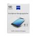 Zeiss smartphone cleaning towels alcohol -free 180 pieces for safe & effective cleaning of optical surfaces - each cloth individually packed - ideal for on the go or when traveling 180 pieces (1 Pack)