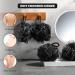 KPSHIRE Pack of 4 Shower Puff Bath Sponge - Extra Soft Shower Loofah for Cleaning & Exfoliating | Black Skin Cleaning Shower Sponge - Comfortable Body Scrubber | Body Scrunchies for Baby & Adults Black Pack of 4 - Buy Online on GoSupps.com
