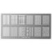 99nails Stamping Plate Rectangle - Highway