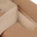 Safrol Neck Support Bandage | Soft Cervical Spine Tractor with PVC Belt - Ideal for Sleep - Brown - Buy Online on GoSupps.com