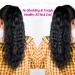 Human Hair Ponytail Hair Piece Human Hair Drawstring Ponytail Extension Water Wave Ponytail Hair Pieces Natural Color Natural Wave Ponytail Clip in Hair Extensions for Black Women Ponytail Hairpiece 14inch 150g Black - Buy Online on GoSupps.com