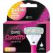 Wilkinson Sword Quattro for Women Sensitive Razor Blades - 3 + 1 Pack for Smooth & Gentle Shaving - Buy Online on GoSupps.com