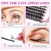 DIY Lash Extension Kit - 280pcs Individual Volume Lashes (9-16mm) with Bond Seal & Applicator Tool - Perfect for Home Eyelash Extensions - Buy Online on GoSupps.com