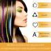 52 Colored Synthetic Hair Feathers + 200 Micro Rings & Tools for Women's Hair Extensions - Buy Online on GoSupps.com