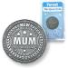Premium Solid Brass New Parent Decision Coin | Funny Gift for New Moms and Dads | Mum's Turn, Dad's Turn | Antique Silver Flip Coin | Baby Shower Present - Buy Online on GoSupps.com