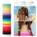 150 Pcs Kid Size Baby Hair Ties in 20 Colors - TailaiMei Elastic Hair Bands for Girls (Rainbow Color 1.2in) - Soft Ponytail Holders for Toddlers - Buy Online on GoSupps.com