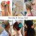 12Pcs Flower Hair Clips: Cute Nonslip Jaw Clips for Women & Girls - Strong Hold for Thin to Thick Hair - 12 Colorful Hair Accessories - Buy Online on GoSupps.com