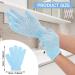 Buy SIBBA 6-Piece Bamboo Peeling Gloves - Body Exfoliating Washcloth for Spa Shower & Dead Skin - Available in White Blue & Pink - Buy Online on GoSupps.com
