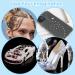 1960Pcs Self-Adhesive Face Gems & Rhinestones - Clear Glitter Jewels for Makeup Hair Eyes & Nails - Perfect for DIY (6 Sheets - Buy Online on GoSupps.com