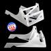 Origami Skateboard Stand by Skater Trainers - Store, Display, and Protect Your Skateboards - Made in USA - Parent-Approved Design - Buy Online on GoSupps.com