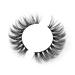 Wispy Faux Mink Eyelashes Long Length Midnight Color Strip Lash Style Black