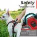 Eagloo Small Dog Harness - Adjustable Anti-Train Harness for Walking & Jogging Red XS (1 Pack) with Reflex Strips & Control - Buy Online on GoSupps.com