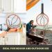 ASPECTEK 2 Pack Electric Fly Swatter 3000V Indoor Outdoor Zapping Racket Handheld Mosquito Killer Bug Zapper (2xAA Not Included) Orange Double Mosquito Swatter - Buy Online on GoSupps.com