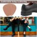 Cobee Tongue Pads for Shoes - 6 Pairs Non-Slip Soft Felt Inserts | Trimable Comfort Cushions for Loose Shoes (Skin Color) - International Shipping Available - Buy Online on GoSupps.com