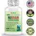 NuBrain Advanced Brain Booster - Memory, Focus, Sleep & Clarity Supplement with Vitamin B6, Ginkgo Biloba, Bacopa Monnieri & More - 60 Vegan Capsules - Buy Online on GoSupps.com
