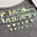 FEIlei 12 Grids Nail Art Crystal Nail Art Stones Rhinestone Manicure Nail Charms - Buy Online on GoSupps.com