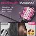 SKIMI Blow Dry Brush Hair Dryer - 110000RPM Hot Air Styler for Fast Drying Curling Volumizing & Straightening - Black & Pink - Buy Online on GoSupps.com