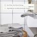 Silvon Luxury Antimicrobial Towel Set - Ultra Absorbent Supima Cotton Gray Face Hand & Bath Towels - Buy Online on GoSupps.com