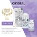 CRYSTAL Unscented Mineral Deodorant Stick - 24-Hour Odor Protection, Non-Staining & Aluminum Chloride Free - 1.5oz (Pack of 2) - Buy Online on GoSupps.com