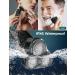 Kensen Rechargeable Face & Body Trimmer for Men - Waterproof Beard Styler & Groomer Kit with 4 Combs - Buy Online on GoSupps.com