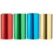 Efalock Professional hair foil 20 my 12 cm x 50 m red/ green/ blue/ yellow 4 pieces 1 pack (1x 4 pieces)