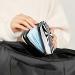 GIAPB Period Bag | Sanitary Napkin Storage & Makeup Travel Pouch | Black & White Stripe Color - Buy Online on GoSupps.com