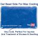Theramed Gel Ice Pack Beads - Dual Sided Reusable Hot Cold Pack for Back, Arm, Knee, Shoulder, Elbow - Buy Online on GoSupps.com