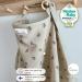 Organic Muslin Cotton Nursing Cover for Breastfeeding & Pumping | Multi-Use Car Seat Stroller Cover | Breathable & Soft | Pastel Colors by TISU - Buy Online on GoSupps.com