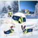 Winter Waterproof Dog Jacket | Warm Reflective Vest for Small & Medium Dogs - Windproof & Cozy (Blue M) - Buy Online on GoSupps.com