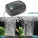 Fedour 10W Aquarium Air Pump - 1200L/h 4 Outputs Quiet Ventilation Complete Accessories for Tanks Hydroponics & Ponds - Buy Online on GoSupps.com