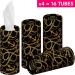 Buy TiShoo Extra Soft 4-Latz Handkerchiefs Moisturizer for Car Cup Holders & Home | Eco-Friendly Packaging | 16 Pieces in Black/Chains - Buy Online on GoSupps.com