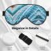 Coastal Fishing Net Eye Mask - Soft Breathable Sleep Patch for Women | Perfect for Travel & Relaxation - Buy Online on GoSupps.com