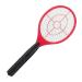 x electric fly swatter without chemicals against flies mosquitoes & mosquitos fly swatter red Red 1 piece