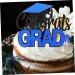 Artibetter 4pcs Graduation Row Cupcake Food Decorations Graduation Cupcake Toppers 2023 Appetizer Picks for Graduation Party 2023 Graduation Party Supplies Dessert Picks Make up Paper Blue 17X13.5CM - Buy Online on GoSupps.com