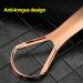 Monnadu Stainless Steel Tongue Scraper - Professional Tongue Cleaner for Fresher Breath | Rose Gold Metal Tongue Scraps to Reduce Bad Breath | Perfect for Adults - Buy Online on GoSupps.com