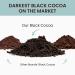 The Cocoa Trader Dutch Processed Black Cocoa Powder 1lb - 100% Authentic Cacao Beans - Unsweetened Dark Cocoa Powder for Baking, Coffee, Smoothies - Natural Coloring Agent - 1 Pound Pack - Buy Online on GoSupps.com