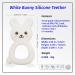 4-Pack Silicone Pacifier Teether Toys for Babies 0-6 and 6-12 Months - Pain Relief for Infants and Toddlers by WANABUY - Buy Online on GoSupps.com