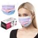 HARD 50 pieces Disposable Face Masks | Made in Germany | Type IIR & CE certified | Breathable Triple Layer - Filtration 99 78% | Elastic Earloops | Mouth Cover - Adults - Rainbow Ocean Sunrise 50 Piece standard size (17 5 cm x 9 5 cm) Rainbow Ocean Sunris