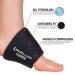 MUELLER Sports Medicine EZ Relief Foot Compression Sleeve | Pain Relief Support for Men & Women | Hot & Cold Reusable Gel | Perfect for Swelling & Discomfort - Buy Online on GoSupps.com