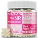 SHIZAM Nicotinamide Riboside NR NAM Resveratrol Gummies 1000mg NAD+ NAD + Plus Nrf2 Activator Booster w Pure Niacinamide Vitamins B3 Capsules Pills Powder Supplements Alt NDA Regenerator 500mg