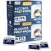 JJ CARE Large Alcohol Prep Pads Pack of 120 Isopropyl Alcohol 70% 4.33 x5.90 Alcohol Wipes Sterile Alcohol Pads Individually Wrapped Large 2-Ply Rubbing Alcohol Pads 4.33x5.90 Inch (Pack of 120)