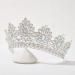 SWEETV Vintage Baroque Wedding Tiara for Bride | Jeweled Queen Crown - Ideal for Birthday, Quinceanera, Prom - Multicolored - Buy Online on GoSupps.com