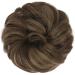 Fine Hair Part with Rubber Band - Synthetic Hair Extension Ponytail for Women & Girls - Ash Brown Mix Blonde 38g - Buy Online on GoSupps.com
