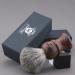Premium Men's Shaving Set - Wooden Handle Brush Stainless Steel Razor & Rich Foam Shaving Soap - International Shipping Available - Buy Online on GoSupps.com