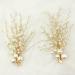 Pearl Bridal Hair Clips - 2pcs Gold Vine Wedding Hair Accessories - Buy Online on GoSupps.com